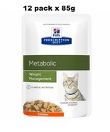  Hills Prescription Diet Cat Metabolic 12 x 85g - $64.99