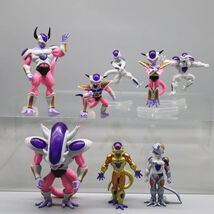 8Pcs/Set BANDAI Dragon Ball Z Anime Figure Frieza Full Form Set Action F... - $31.73