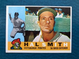 1960 TOPPS BASEBALL CARD HAL W SMITH #48 (EX) - $6.00