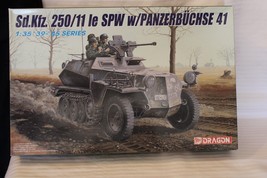1/35 Scale DML Dragon, Sd.Kfz. 250/11 le SPW w/Panzerbuchse Kit, #6132 BN open - £71.11 GBP