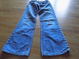 Girl&#39;s Size 8 Regular Gap Kids Bootcut Boot Cut Denim Blue Jeans Used - £12.67 GBP