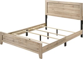 Acme Miquell Eastern King Bed - - Natural - $416.99