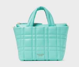 New Kate Spade Softwhere Quilted Leather Mini Tote Summer Rai with Dust bag - £127.57 GBP