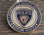 Fort Lauderdale Police Department Florida Honor Guard Challenge Coin #456R - £24.12 GBP