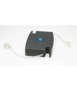 10 FOOT RETRACTABLE 1 or 2 LINE 4-WIRE EXTENSION PHONE CORD RJ14 RJ11 BL... - €4,23 EUR