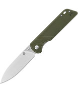 New QSP Knife Parrot Linerlock Green V2 QS102-B V2 No Box - $546.37 MXN