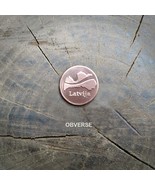 Coin, token Latvija + latvian signs, choice your coin reverse, handmade ... - £2.60 GBP