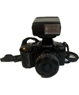 35mm Minolta Maxxum SPxi Camera with 2000xi Flash and Power Zoom Lens - $34.20