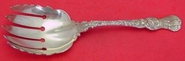 Heraldic by Durgin Sterling Vegetable Serving Fork 5-Tine Scalloped 9 1/4" - £396.25 GBP