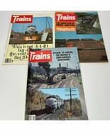 Trains Magazine 1977 Jan Feb Nov Lot of 3 - €16,31 EUR