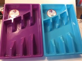 Silverware Flatware Organizer Trays - Utensils - Storage - Kitchen - New - £14.33 GBP