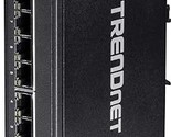 TRENDnet 8-Port Hardened Industrial Gigabit DIN-Rail Switch, 16 Gbps Swi... - $250.99