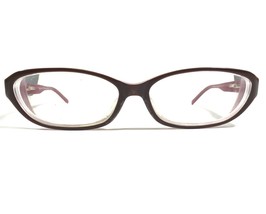 Juicy Couture SUGAR 01W8 Eyeglasses Frames Brown Pink Cat Eye Full Rim 5... - $46.54
