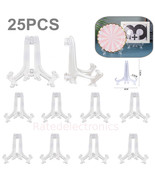 25PCS Trading Card Stands Durable Display Cards Coins Picture Object Hol... - $18.02 CAD