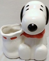 VTG Benjamin &amp; Medwin Snoopy Ceramic Tool Holder Charlie Brown Schultz Office - £94.70 GBP