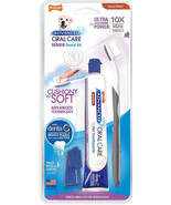 Senior Dog Dental Care Kit with Gentle Bristles &amp; Bacon Toothpaste - £11.59 GBP+