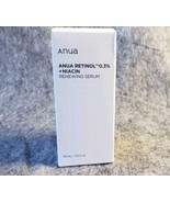 Anua Nano Retinol 0.3% + Niacin Renewing Serum 30ml Skin Care Kolmar Korea - £21.14 GBP