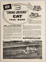 1950&#39;s Print Ad Caterpillar CAT D6 Tractors with Swing Tool Bars Peoria,Illinois - £16.33 GBP