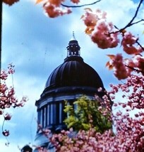 Capitol Building Rotunda Olympia Washington WA 1966 Kodachrome 35mm Slide Car16 - $9.11