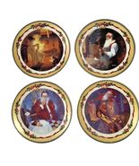 LENOX Norman Rockwell Christmas Memories Collector Plates 1997 1998 Brad... - $29.89
