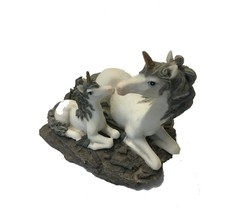 WESTLAND GIFTWARE # 346 Decorative Table top Ornament - White Unicorn wi... - $12.50