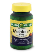 Melatonin Spring Valley - Strawberry American Quality, 10mg, 120 Tablets  - $49.98