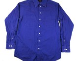 Vintage Grateful Dead Button Down Shirt Mens 15 32/33 Blue Purple Long S... - $25.81