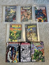 Lot Of 8 Vintage Comic Books Shazam Wolverine Hulk Supergirl Bloodstrike Etc - £17.57 GBP