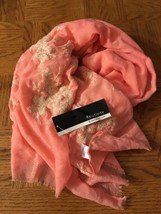 Relativity Womans Peach Scarf One Size 0047 - £19.36 GBP