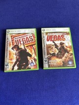 Tom Clancy&#39;s Rainbow Six: Vegas 1 + 2 Lot (Microsoft Xbox 360) Both Complete! - £17.84 GBP