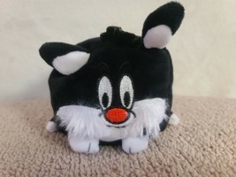 Wish Factory Hawaii Cubes Looney Toons Sylvester The Cat Black White Plush - £14.94 GBP