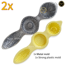 2x Pcs Maamoul Metal Mold Hand carved Dates Pistachio pastry Mould قوالب... - £19.42 GBP