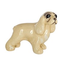 Hagen Renaker Cocker Spaniel Standing Miniature Figurine Buff White Vari... - $75.00