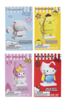 ✅Official Sanrio Hello Kitty &amp; Friends 4Pack Building Block Sets Creativ... - £45.57 GBP