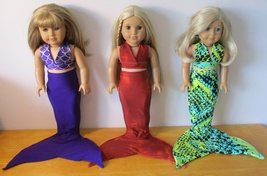 Mermaid Tails for the American Girl or any other 18” Doll - $12.00+