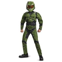 Disguise Halo Classic Master Chief Costume Boys Halloween Size Small 4-6 NEW - £22.94 GBP