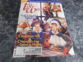 Tole World Magazine October 1996 Waterlily on Silk - £2.34 GBP