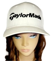 TaylorMade Small Medium Fitted A-Flex tmax Gear R11 Burner White Golf Cap - $13.74