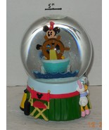 Vintage Mickey Mouse Snow Globe Enesco Plays Turkey In The Straw rare HTF - $102.69 CAD