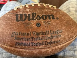 Vintage Wilson Leather Offiziell NFL PRO Football Ball Made in USA FOR D... - $37.12