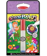 On the Go ColorBlast! Fairy No Mess Marker Pad 24 Pages by Melissa &amp; Doug - £7.77 GBP