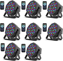 Kebert Par Lights, 36 Led Dj Stage Lights With Dmx And Remote Control,, 8 Pack. - £156.52 GBP