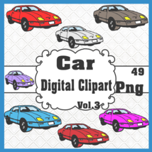 Car Digital Clipart Vol.3 - $1.99
