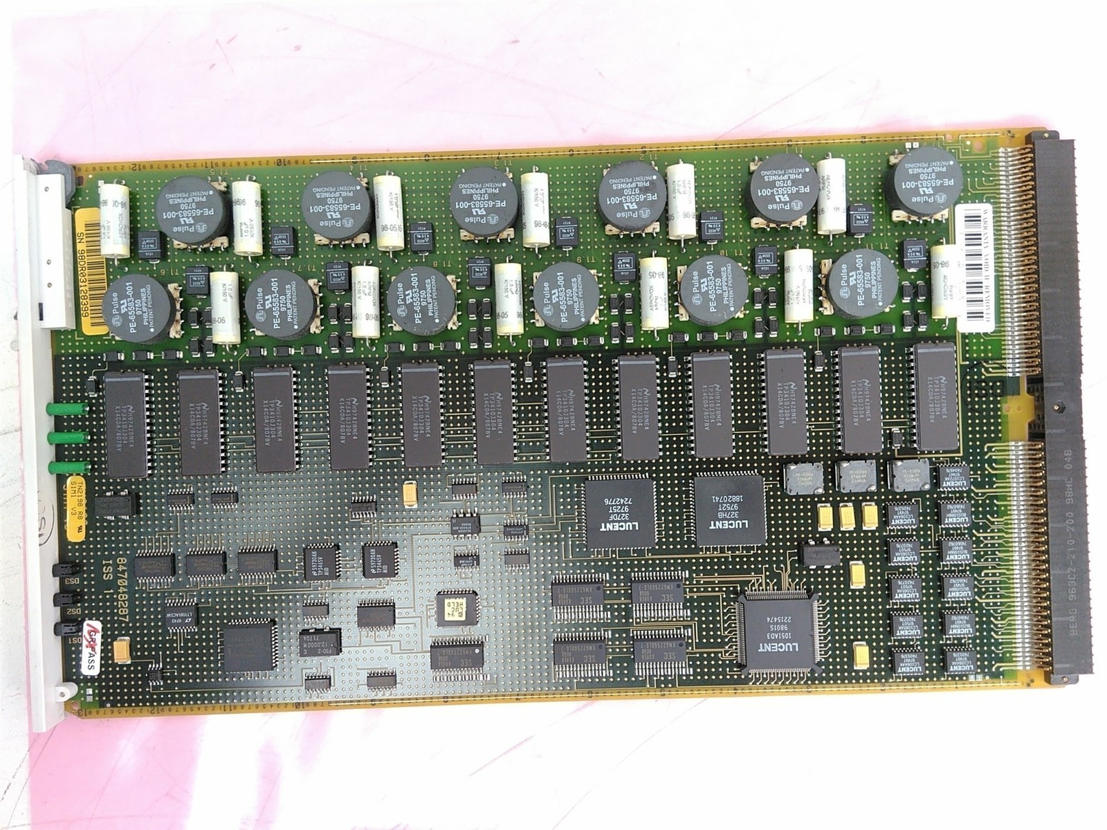Avaya TN2198 ISDN 2-W V3 Interface Card Defective AS-IS for Parts - $74.56