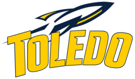 Toledo Rockets  NCAA Football Vinyl Decal for Car Truck Window Laptop - £0.73 GBP+