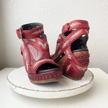 Lane Boots LEXINGTON Womens Red Wedges 7 Western Sandals Cowgirl Wooden ... - $158.40 Lane Boots LEXINGTON Womens Red Wedges 7 Western Sandals Cowgirl Wooden ... - $158.40