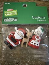 Christmas Crafts Christmas Buttons - $12.75