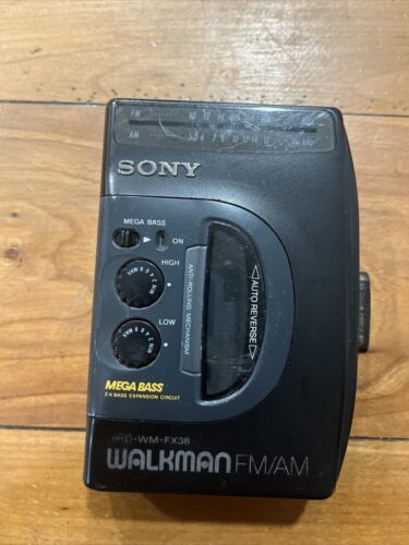 Sony Walkman WM-FX32 FM/AM Stereo Cassette Player - $39.87