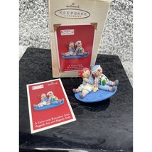 Hallmark A Gift For Raggedy Ann Clip On Ornament W/Box &amp; Card Rag Dolls 2003 - $12.27