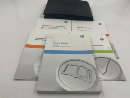 2014 Volkswagen Jetta Owners Manual Set with Case OEM C03B06051 - £20.18 GBP